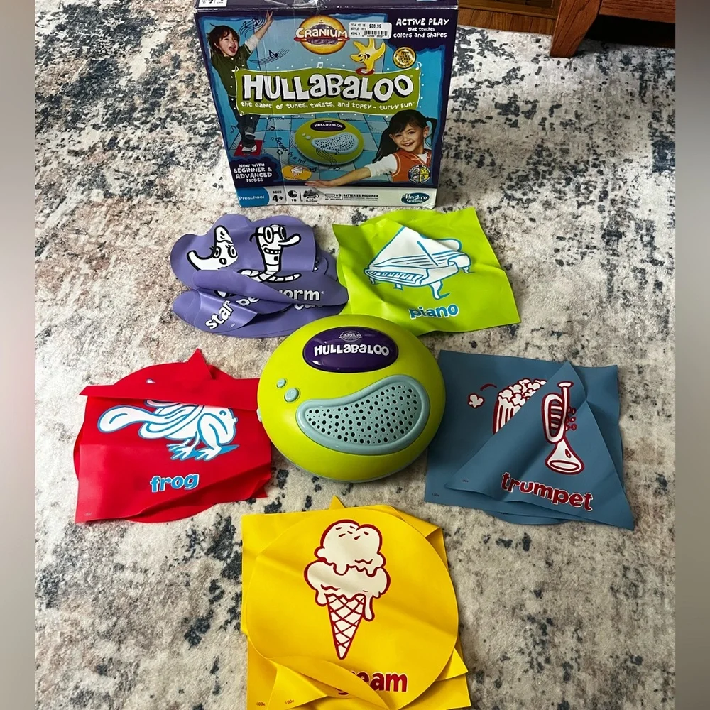 Cranium Hullabaloo Kids Game Complete! Includes Batteries